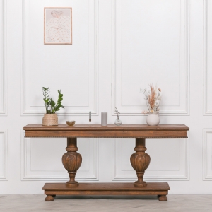 Rustic Wooden Console 180cm