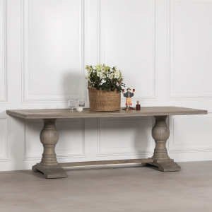 Rustic Wooden Dining Table 240cm