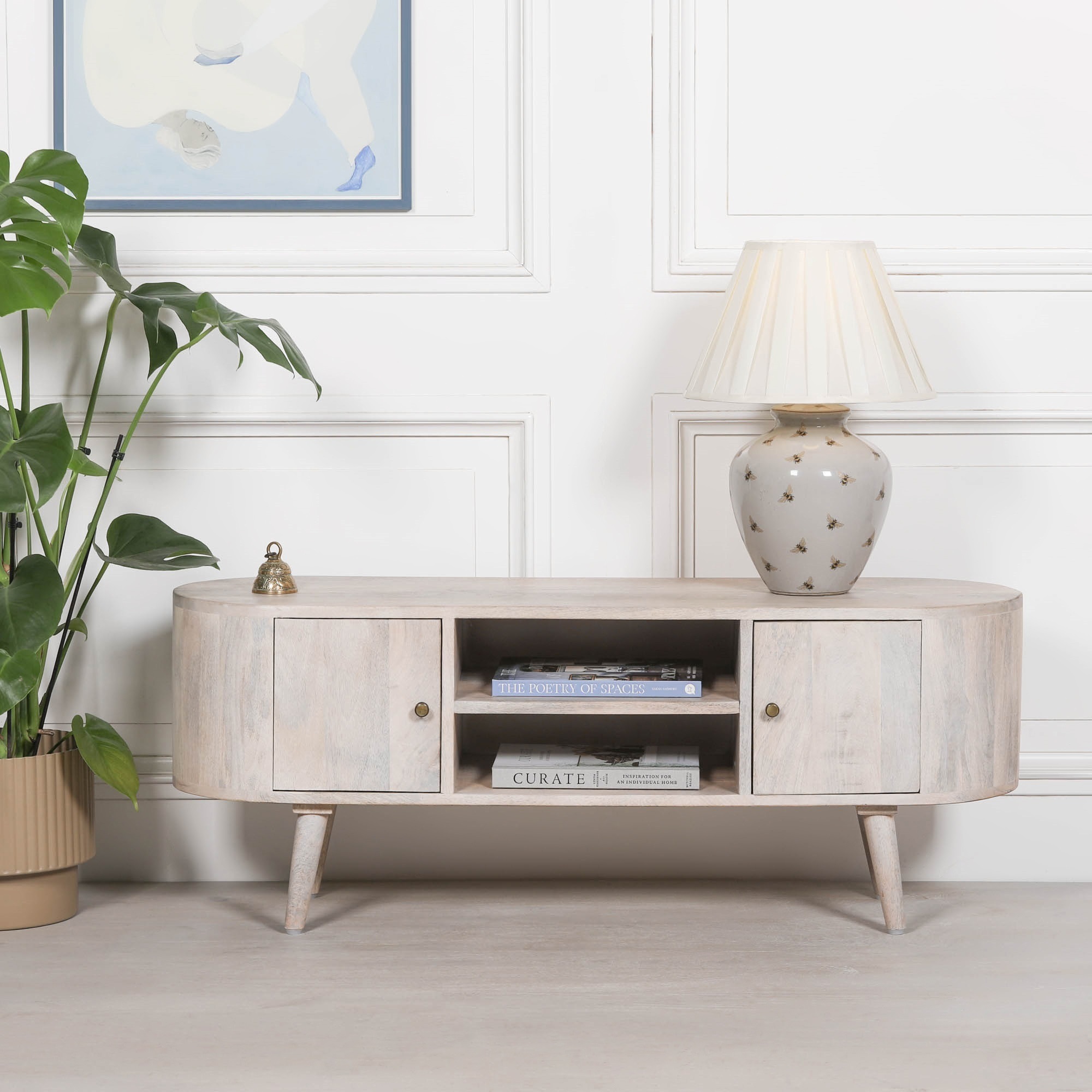 Blanchie Wooden TV Cabinet - Image 7