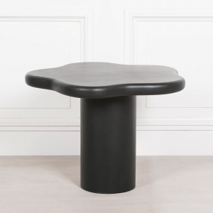 Black Painted Puddle Side Table