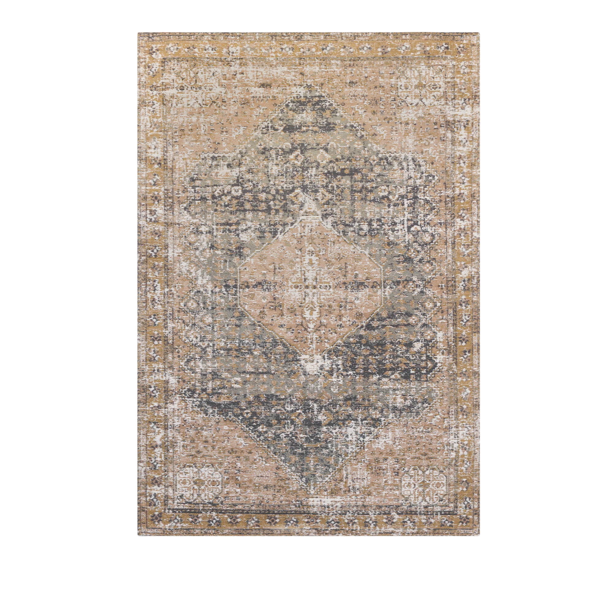 Marine Pink Chenille Washed Rug 170x120cm - Image 5