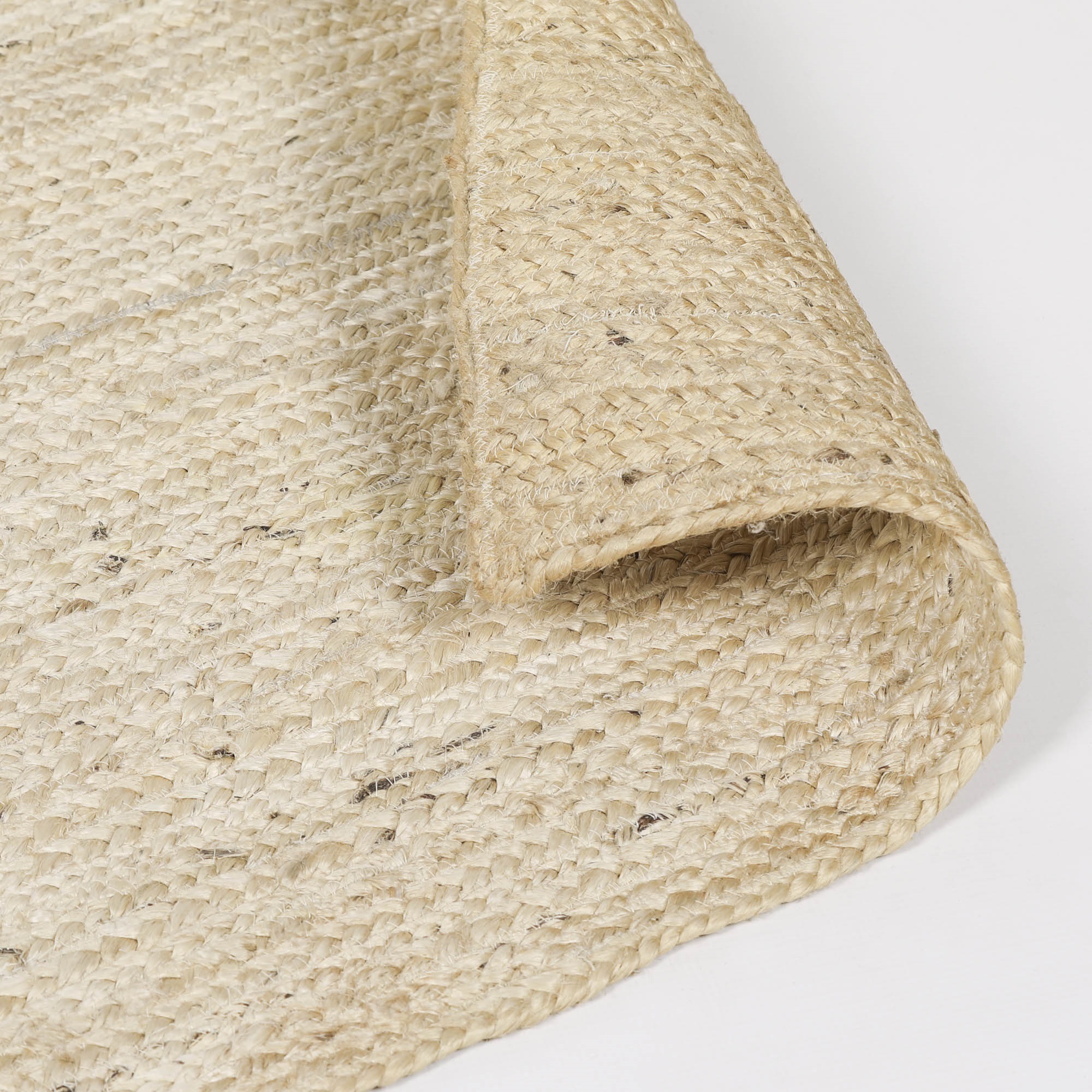 Blanche Jute Weaved Rug 170x120cm - Image 4